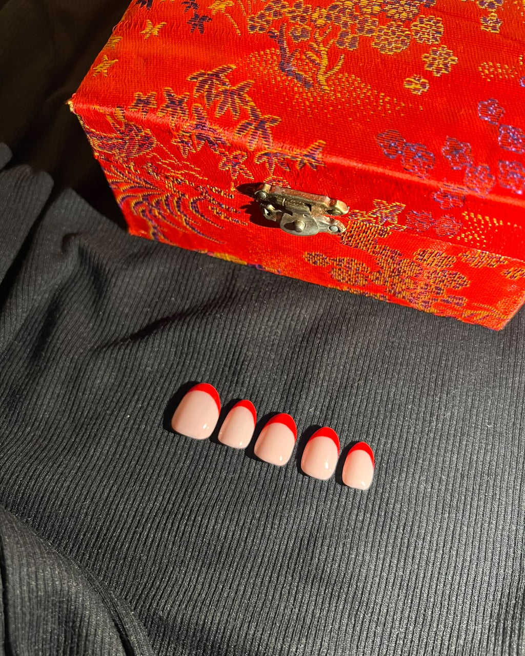 Dracula: Red French Tip