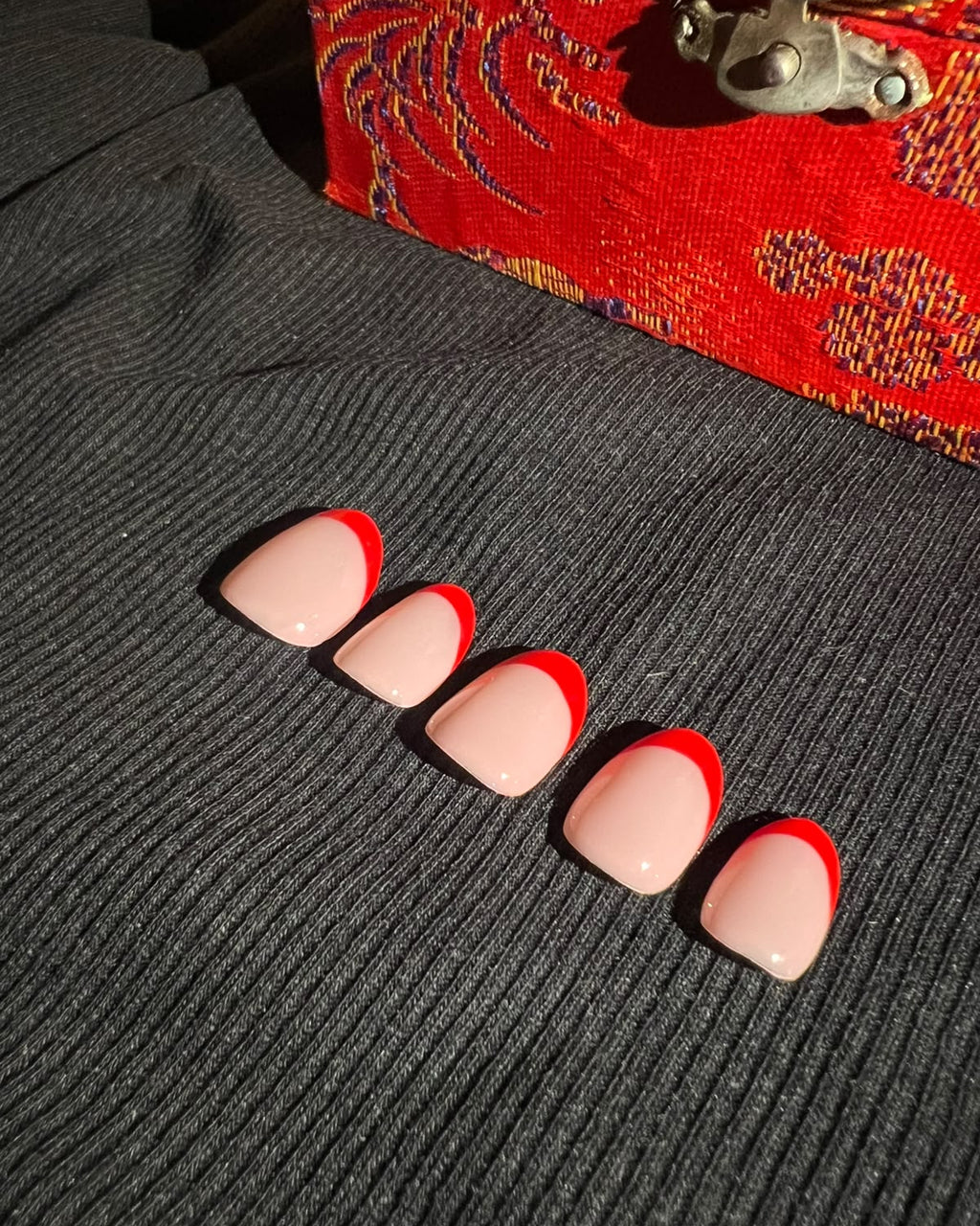 Dracula: Red French Tip